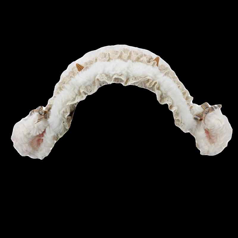 ヘアアクセサリー レディース 女の子 ハンドメイド かわいい ひつじ耳 ロリータ 萌え系 ゆめかわ もこ..