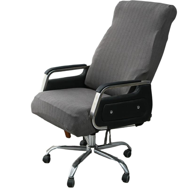 チェアカバー 厚手 伸縮性 ストレッチ 万能 オフィスチェア 社長椅子 マッサージチェア リクライニング..