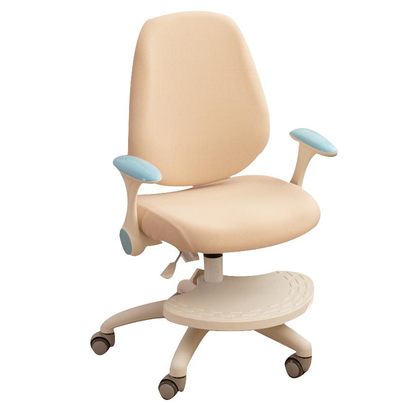 学習椅子カバー キッズ 勉強用 滑り止め加工 厚手 背面一体型 座面一体型 オールシーズン 昇降式対応 ..