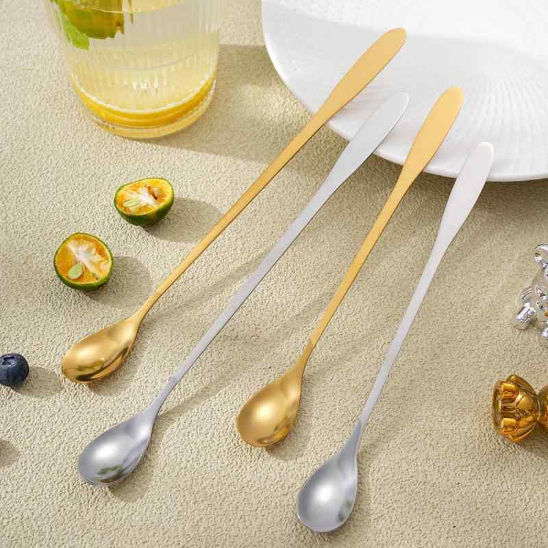 スプーン ステンレス製 コーヒー マドラー ロングスプーン ミニスプーン 調味料スプーン 業務用 家庭用..