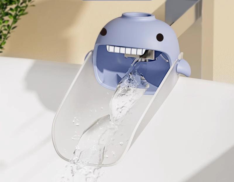蛇口エクステンダー 子供用 ベビー 赤ちゃん 手洗い補助 シリコン製 延長 ウォーターガイド かわいい ..