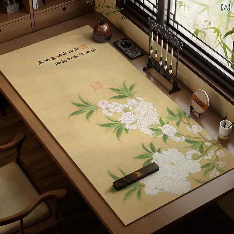 書道 下敷き ウールフェルト 中国風 国風 書画 書斎 学習 デスクマット 学生 習字 筆文字 練習用 厚手 ..