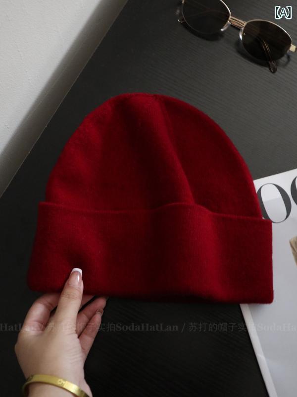 ニット帽 メンズ レディース シームレス一体型 メリノウール 防寒 保温 冬 暖かい 大きいサイズ ビッグサイズ ゆったり カジュアル ビーニー ワッチキャップ ブラック モカ ベージュ