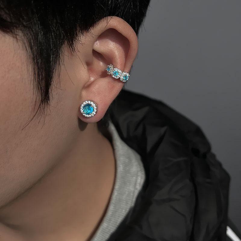 イヤーカフ メンズ レディース ノンホールピアス 耳骨クリップ 耳穴不要 ジルコニア 欧米風 個性的 お..