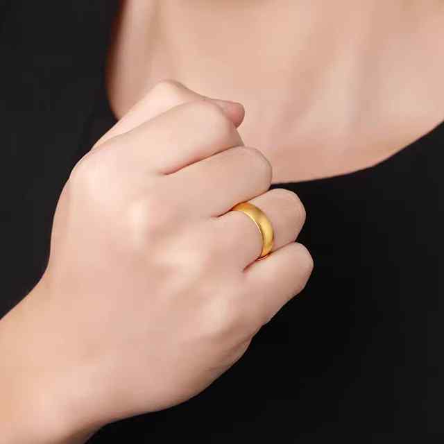 アクセサリー メンズ レディース 金銀 古法 伝統 開口式 無垢 ソリッド プレーン マット つや消し カッ..