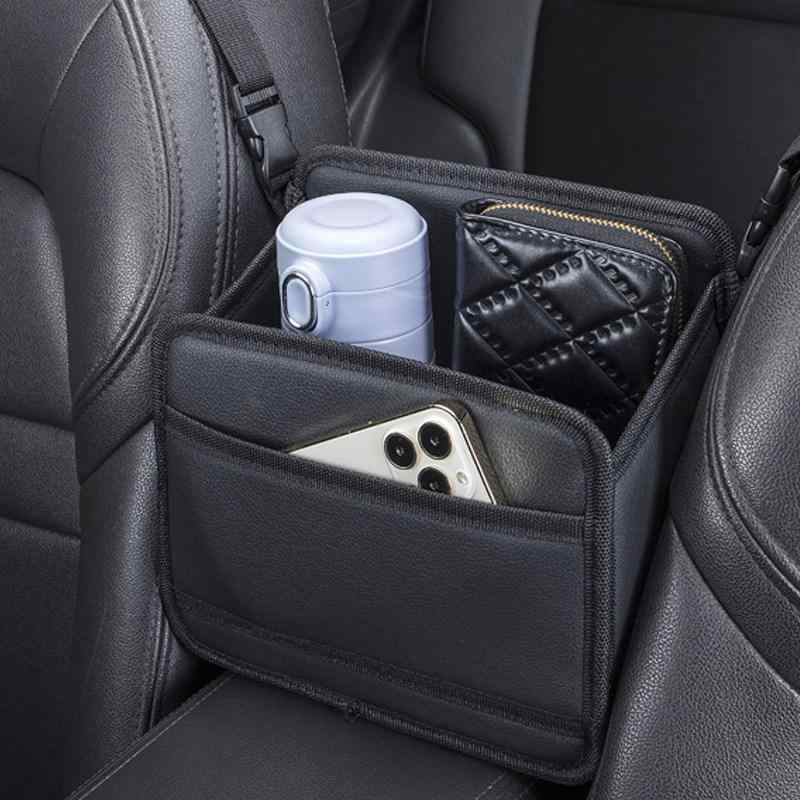 カーアクセサリー シート間収納バッグ 車載 後部座席 運転席 助手席 隙間 多機能 大容量 車内小物入れ ..