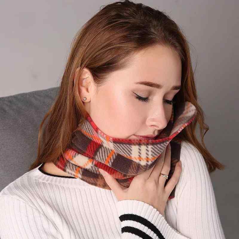 ネックピロー メンズ レディース 低反発ウレタン メモリーフォーム U型 頸椎サポート枕 旅行 トラベル ..