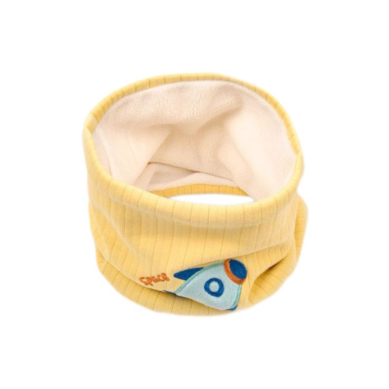 ペット用 ネックウォーマー 犬猫 中小型犬 キャラクター 刺繍 スヌード コットン 裏起毛 厚手 保温 防寒 マフラー 秋冬 あったか かわいい