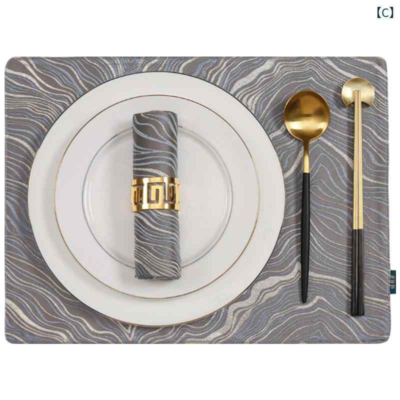 ナプキン テーブルナプキン ナフキン ランチョンマット ナフキンリング ホテル仕様 高級感 モダン シンプル 宴会 パーティー レストラン 高密度 ポリエステル 布製 テーブルウェア 無地 光沢感 上品 北欧風 ファブリック グリーン オレンジ グレー 3