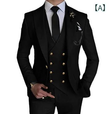 スーツ メンズ セットアップ 礼服 紳士 フォーマル 結婚式 披露宴 パーティー スリム タイト ショールカラー 1つボタン シングル 高級感 春夏 麻混 再生繊維 ブラック ネイビー グレー スタイリッシュ ビジネス