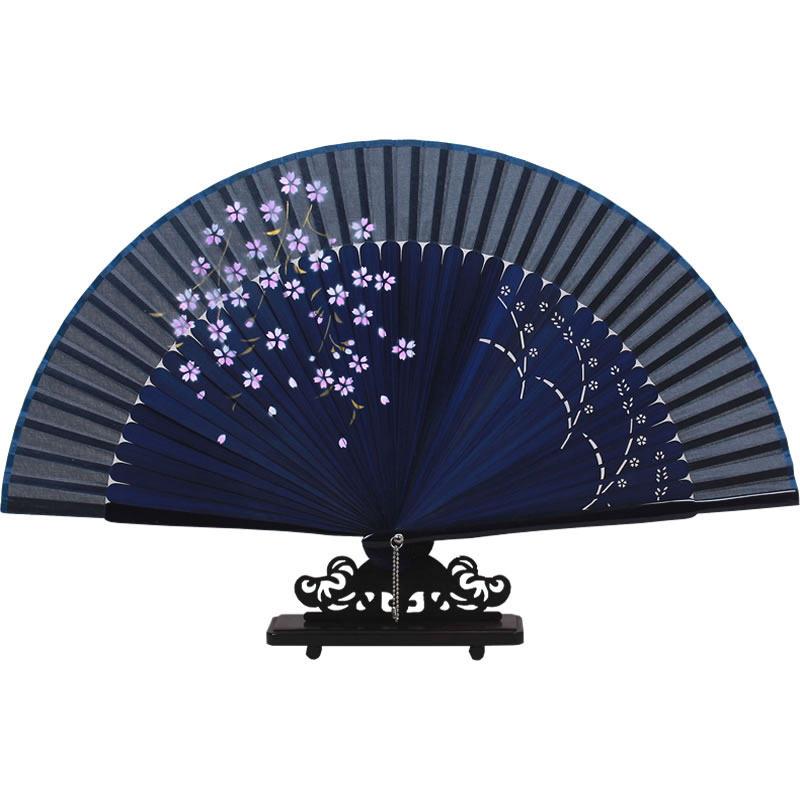 ・サイズ: 21cm・スタイル: レトロ・形状: 扇形・扇骨素材: 竹・用途: 日用扇子・対象: 一般向け