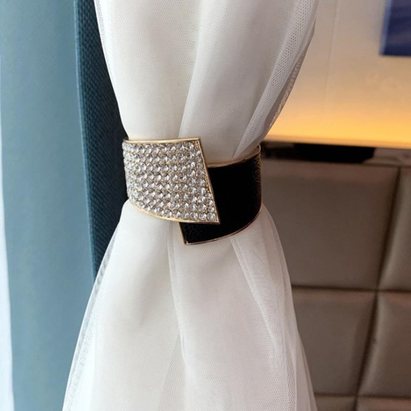 カーテンタッセル カーテン留め カーテンホルダー カーテンクリップ シンプル 高級感 モダン ラグジュ..