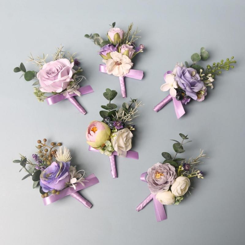 ・素材: フラワー・製法: ハンドメイド・用途: 結婚式・カラー展開: Aタイプ（ブートニア）, Bタイプ（ブートニア）, Cタイプ（ブートニア）, Dタイプ（ブートニア）, Eタイプ（ブートニア）, Fタイプ（ブートニア）, Aタイプ（リストブーケ）, Bタイプ（リストブーケ）, Cタイプ（リストブーケ）, Dタイプ（リストブーケ）, Eタイプ（リストブーケ）, Fタイプ（リストブーケ）・サイズ: 8×12cm・スタイル: 欧米風・利用シーン: 結婚式、出産祝い、卒業式、パーティー・対象: 友人、同僚、家族、パートナー、教師・推奨イベント: クリスマス、バレンタインデー、正月、父の日、母の日、七夕、ハロウィン、イースター、こどもの日