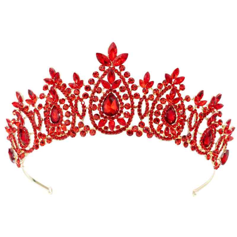 ティアラ レディース クラウン ヘッドドレス 髪飾り ヘアアクセサリー ウェディング ブライダル 花嫁 ..