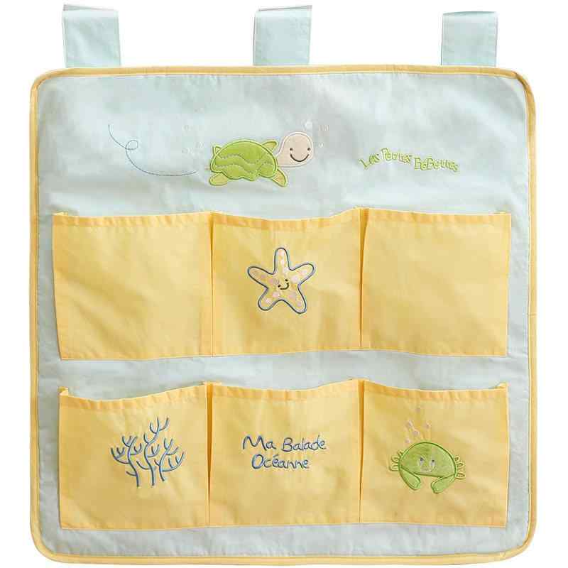 ベビーベッド 吊り 収納 男の子 女の子 ポケット おむつ 交換台 大容量 バスケット 切り替え 簡単 設置..