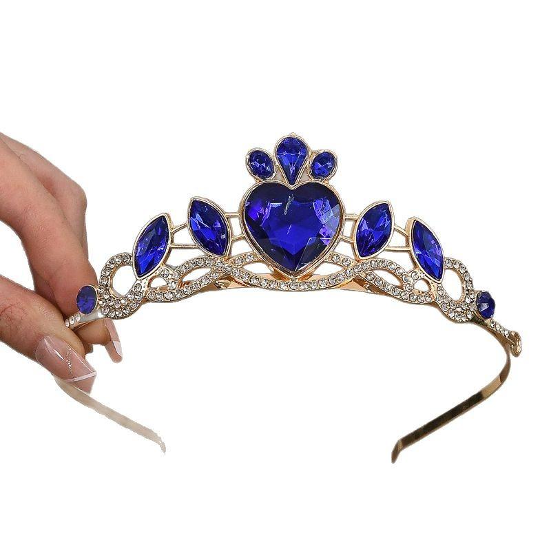 ティアラ キッズ 子供 女の子 ヘアアクセサリー 王冠 プリンセス ハート 韓国 髪飾り ヘッドドレス ラ..