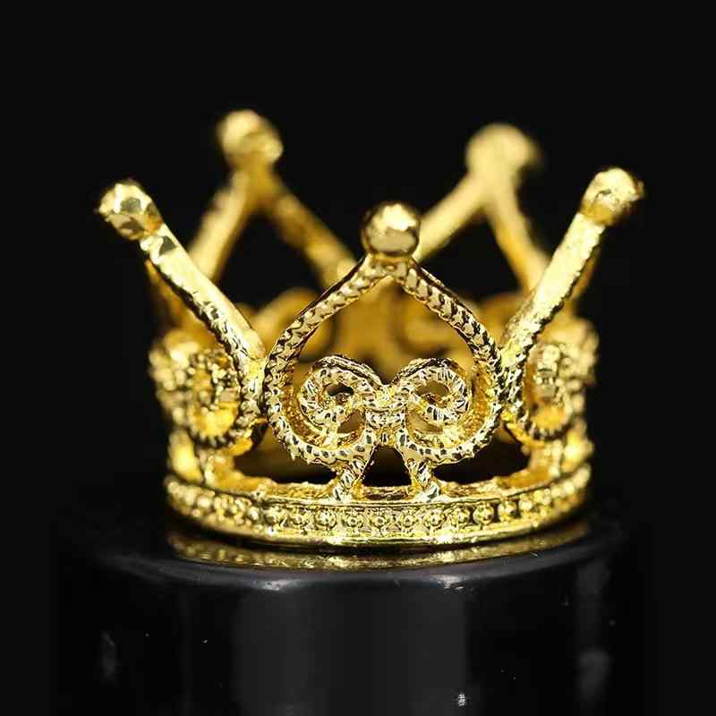 ティアラ キッズ 女の子 王冠 子供 ヘアアクセサリー 髪飾り プリンセス ハート 五角形 極小 合金 クリ..