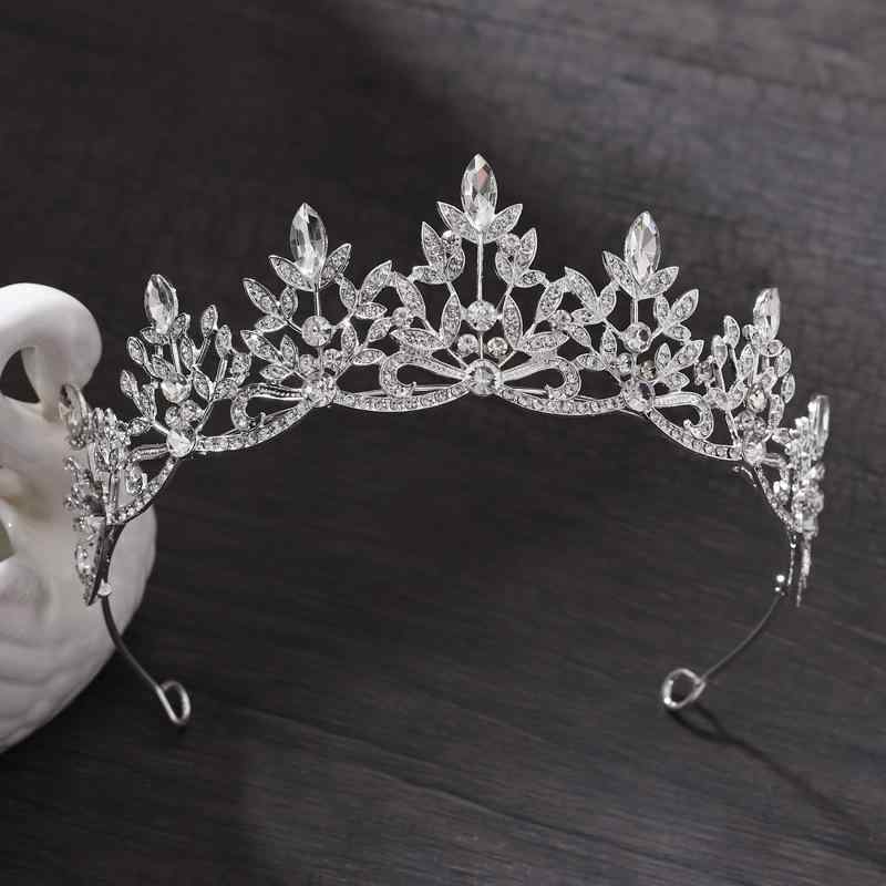 ティアラ レディース 王冠 クラウン ヘアアクセサリー ヘッドドレス 髪飾り 結婚式 発表会 誕生日 クリスタル ジルコニア 花 モチーフ 高級感 電気メッキ加工 キラキラ プリンセス エレガント 華やか シルバー ブルー レッド