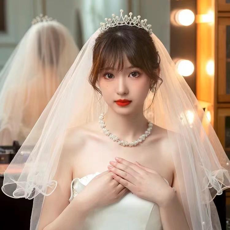 クラウン レディース ティアラ ヘッドドレス ヘアアクセサリー ブライダル 花嫁 結婚式 披露宴 パーテ..