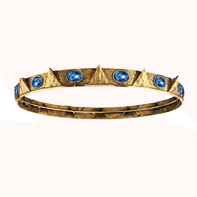 王冠 メンズ レディース ヘッドドレス ヘアアクセサリー ティアラ 電気メッキ加工 高級感 ヴィンテージ..