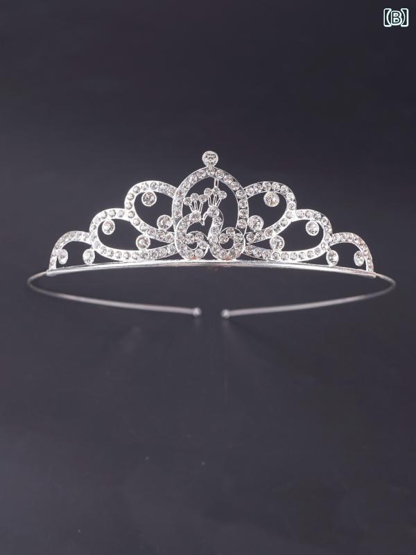 ティアラ レディース 王冠 カチューシャ ヘアアクセサリー 髪飾り ヘッドドレス プ...
