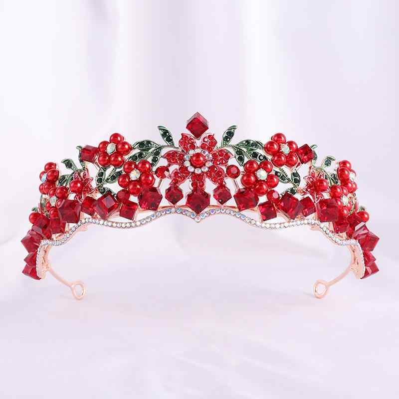 ティアラ レディース 王冠 ヘッドドレス ヘアアクセサリー ブライダル ウェディング 花嫁 結婚式 誕生..