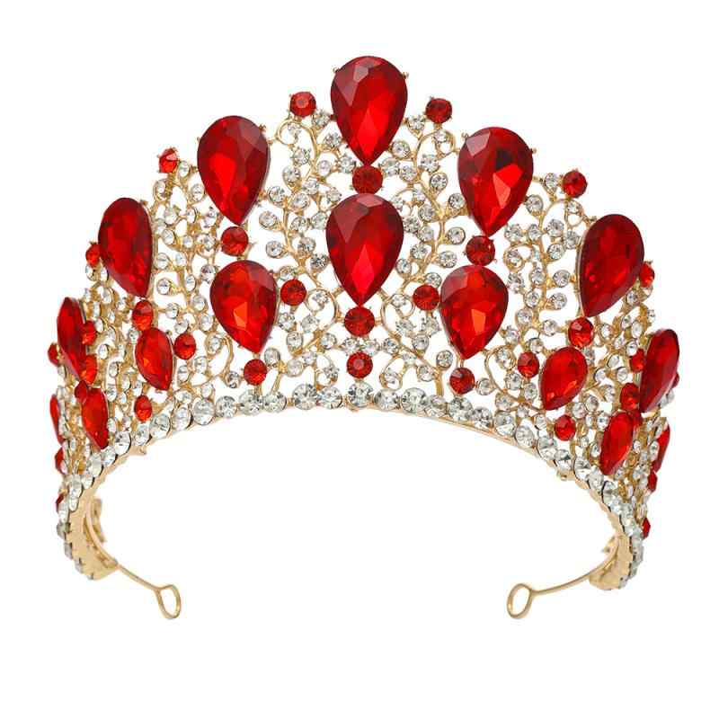 ティアラ レディース 王冠 髪飾り ヘッドドレス ヘアアクセサリー プリンセス ブライダル 結婚式 誕生..