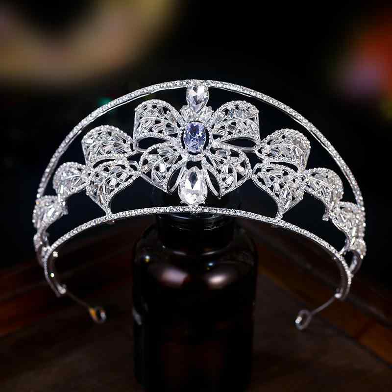 ティアラ レディース ヘアアクセサリー ヘッドドレス 髪飾り 王冠 花嫁 プリンセス 韓国 ラインストー..