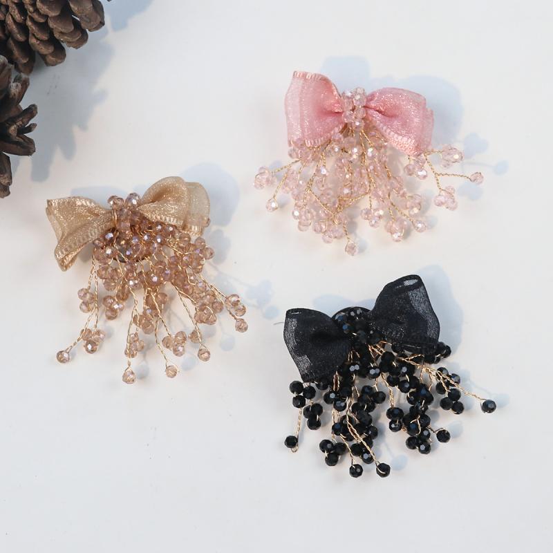 ワッペン レディース アップリケ パッチ モチーフ 布パーツ ハンドメイド 手芸用品 クリスタル スパン..