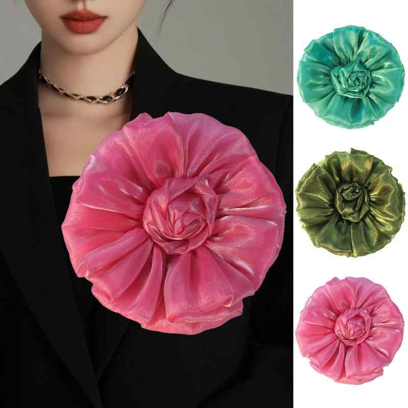 アクセサリーパーツ レディース フラワー 花 モチーフ フリル レース 韓国 ハンドメイド 布製 ヘッドド..