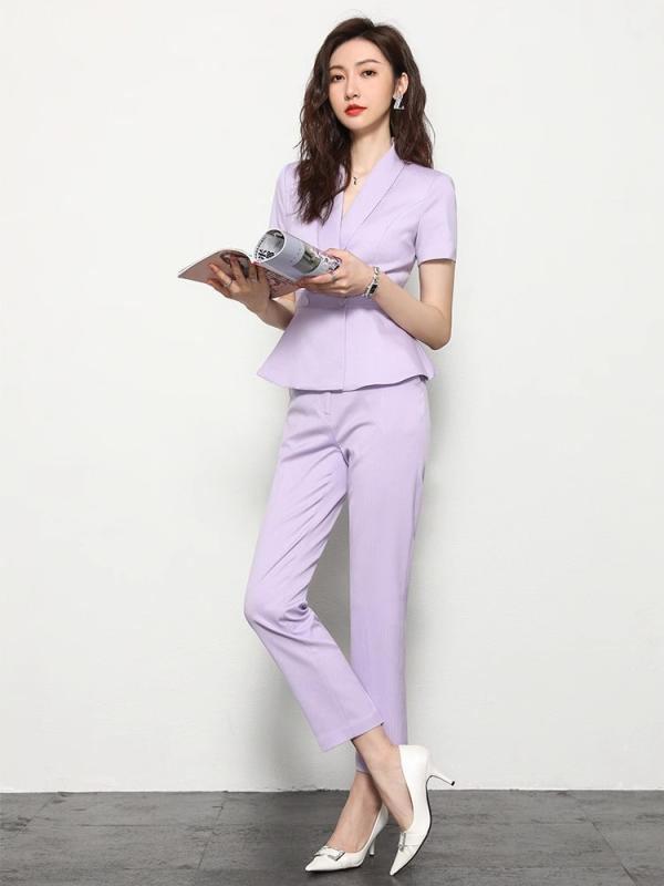 ・主な素材: ポリエステル70%〜80%・カラー展開: ジャケット+パンツ、ジャケット+スカート・サイズ展開: S、M、L、XL、XXL、XXXL・スカート丈: ミニ丈・袖丈: 長袖・スタイル: オフィスカジュアル