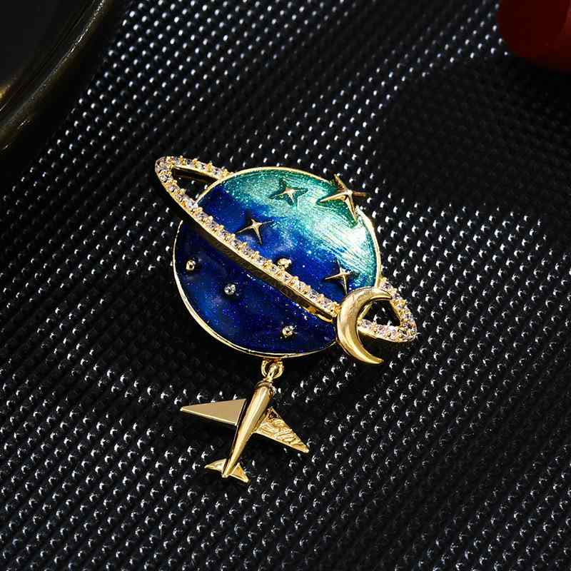 楽天市場】惑星 ブローチの通販