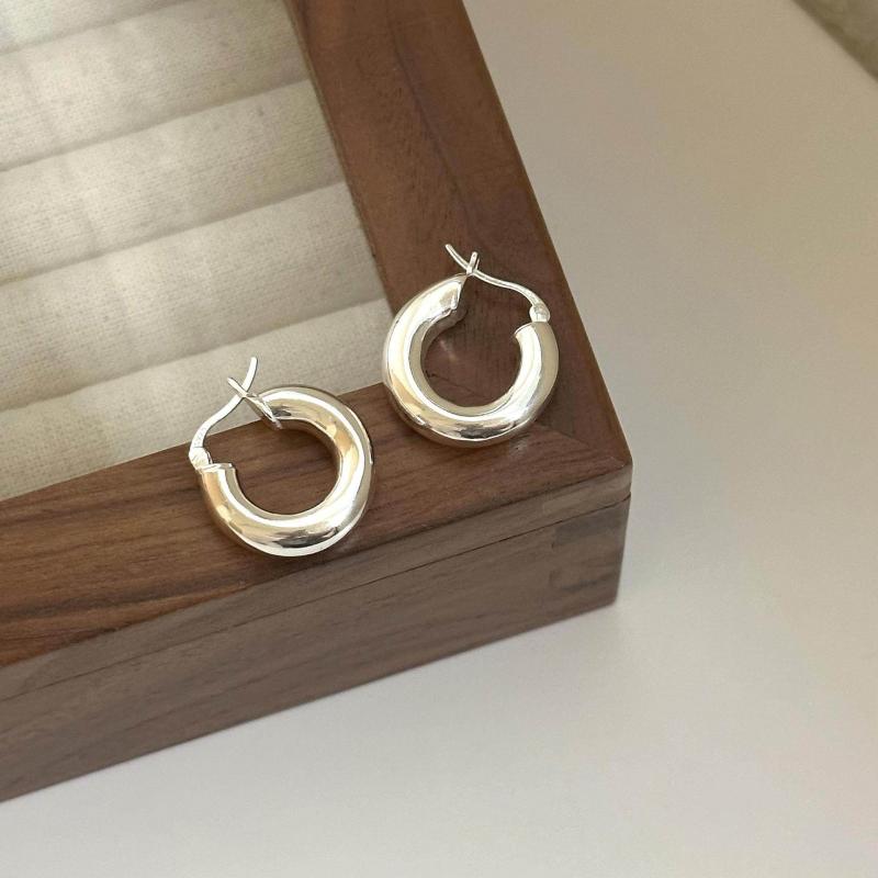 ピアス レディース フープ リング 三角 スターリングシルバー925 イエロー 大ぶり キャッチレス 韓国 ..