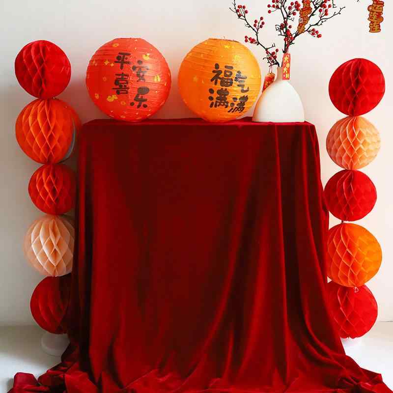 テーブルクロス おしゃれ 背景 布 赤 フランネル 柔らかい 新年 春節 お正月 イベント 装飾 パーティー 撮影 小道具 厚手 無地 ディスプレイ インテリア シンプル 長方形