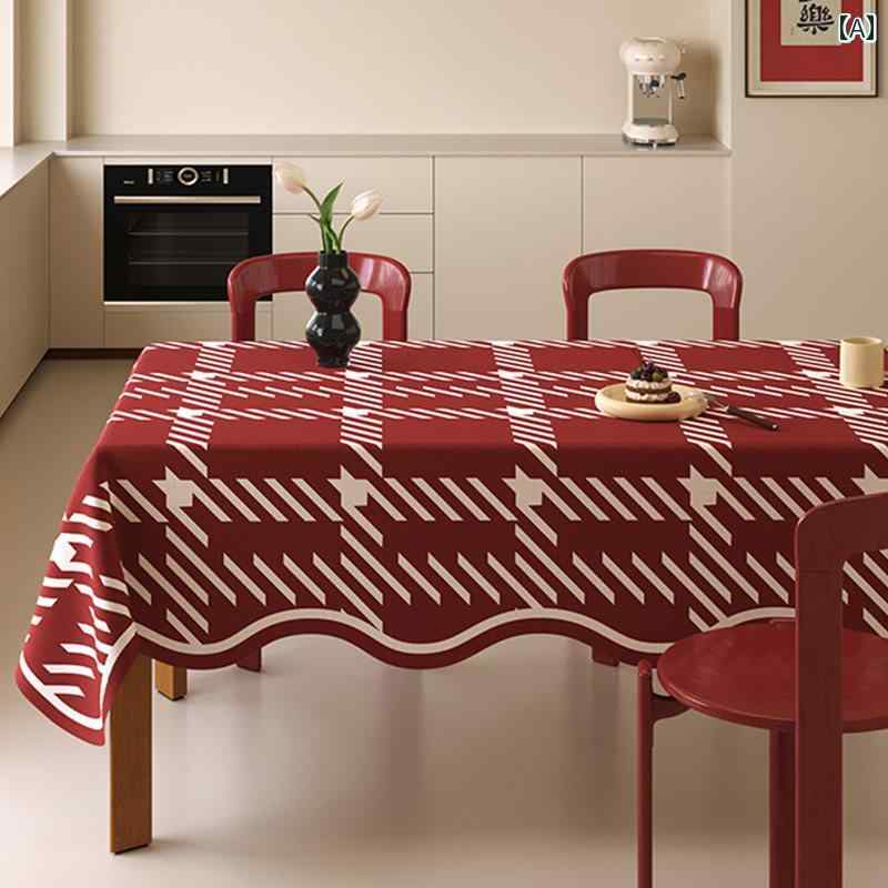 テーブルクロス おしゃれ 結婚式 慶事 お祝い 北欧 軽やか 豪華 クリスマス 幾何学模様 はっ水 耐油 洗..