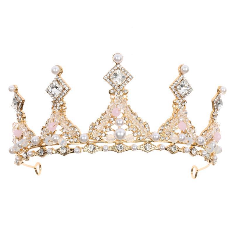 ティアラ キッズ 女の子 王冠 クラウン ヘッドドレス カチューシャ プリンセス 発表会 誕生日 結婚式 ..