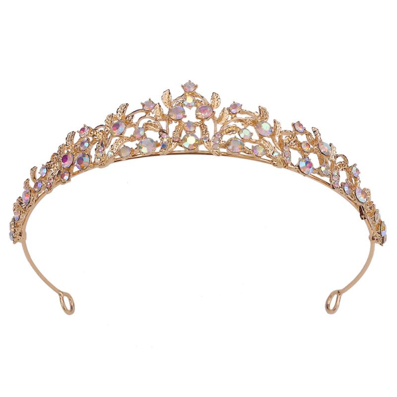 ティアラ レディース 結婚式 披露宴 誕生日 ブライダル 王冠 髪飾り ヘアアクセサリー ヘッドドレス プ..