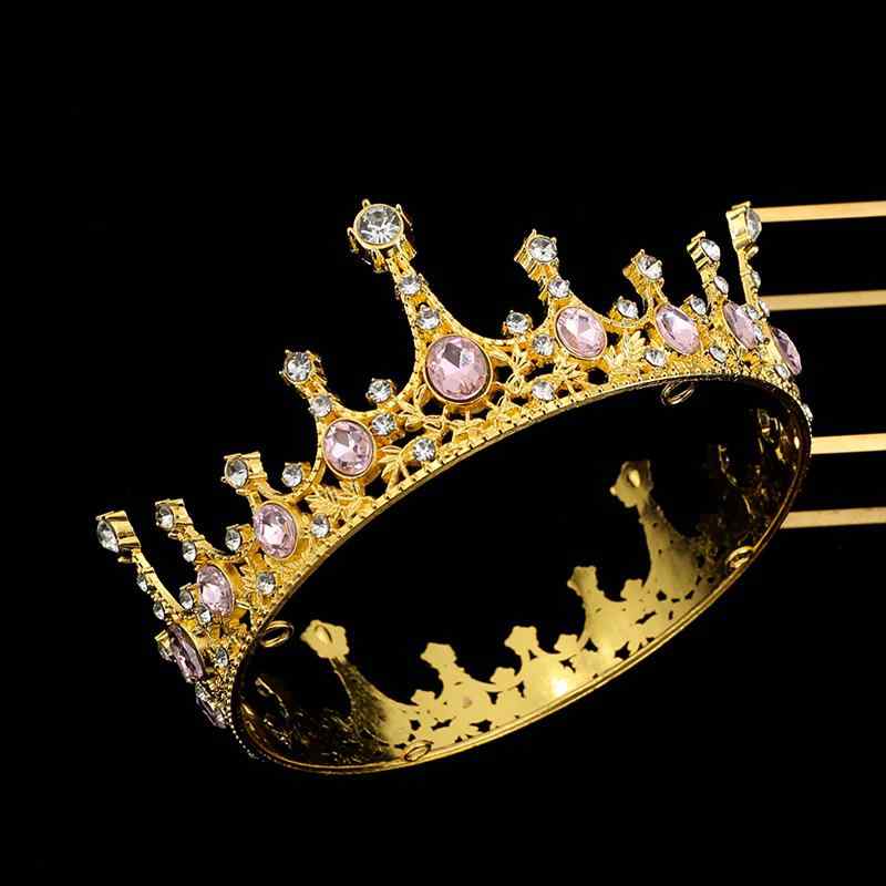 ティアラ レディース 王冠 クラウン ヘアアクセサリー 髪飾り ヘッドドレス 結婚式 誕生日 パーティー ..