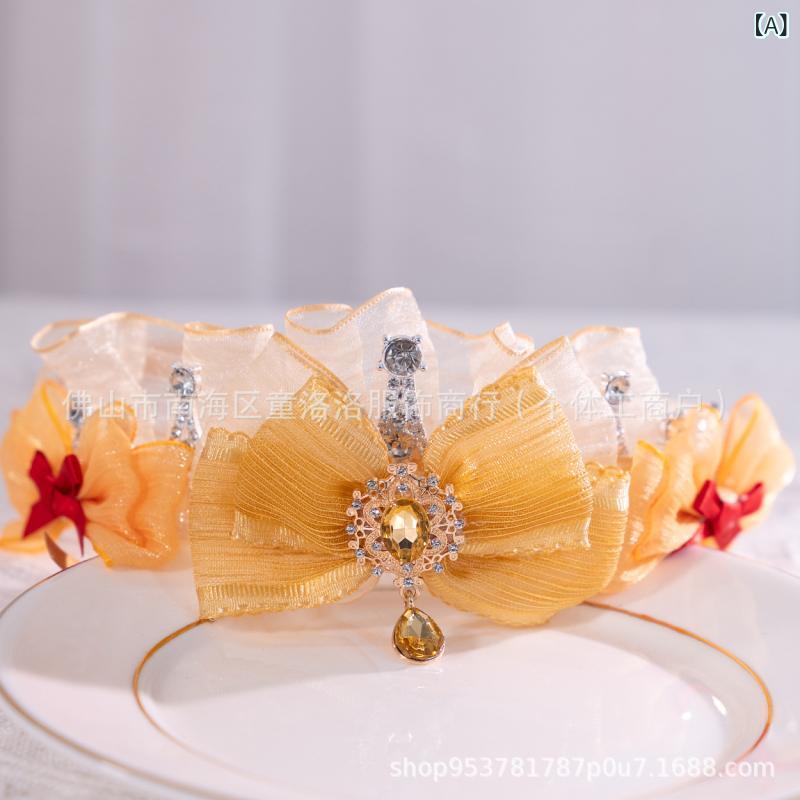 ヘアアクセサリー キッズ 女の子 子供 プリンセス お姫様 髪飾り 王冠 ティアラ ネックレス ヘアクリッ..