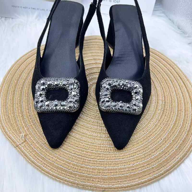 シューズ メンズ レディース ブラック 黒 ラインストーン ビジュー スクエア メタル シューズアクセサリー 靴飾り 装飾 パーツ 付け替え 着脱式 パンプス ブーツ サンダル 通勤 結婚式 パーティー 四角 ジルコニア 合金 高級感 オールシー