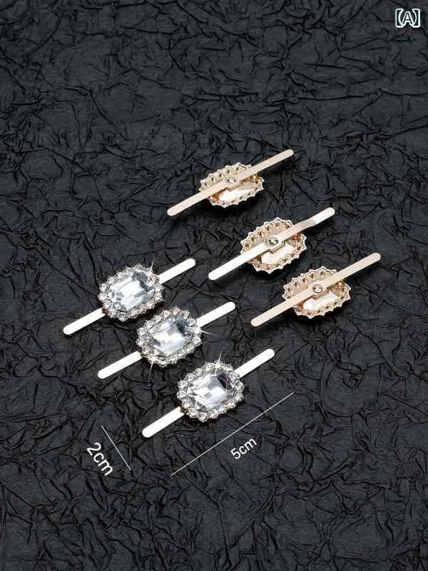 シューズアクセサリー メンズ レディース スニーカー デコパーツ ラインストーン ハンドメイド ビジュー ゴールド キラキラ 取り外し 普段使い 通勤 お出かけ タウンユース 装飾 春夏 秋冬 かわいい 高級感