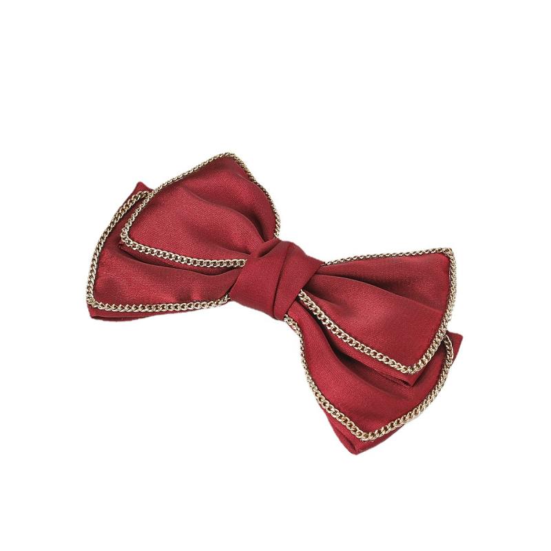 シューズアクセサリー レディース 靴飾り ハンドメイド 布製 チェーン リボン 蝶結び 取り外し 簡単装着 白 黒 赤 結婚式 フォーマル 普段使い おしゃれ かわいい 高級感 足元 華やか 小物 オールシーズン