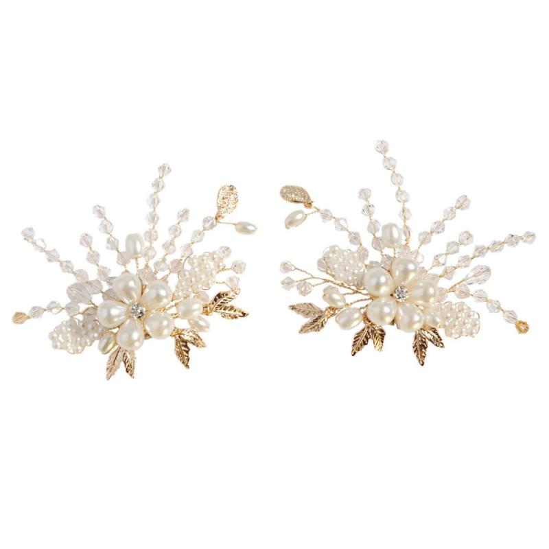 シューズアクセサリー レディース 靴飾り パール パール 着脱式 ハイヒール パンプス ウェディング ブライダル 結婚式 披露宴 パーティー フォーマル 花嫁 ビジュー 高級感 合金 上品 華やか サンダル バックル オールシーズン