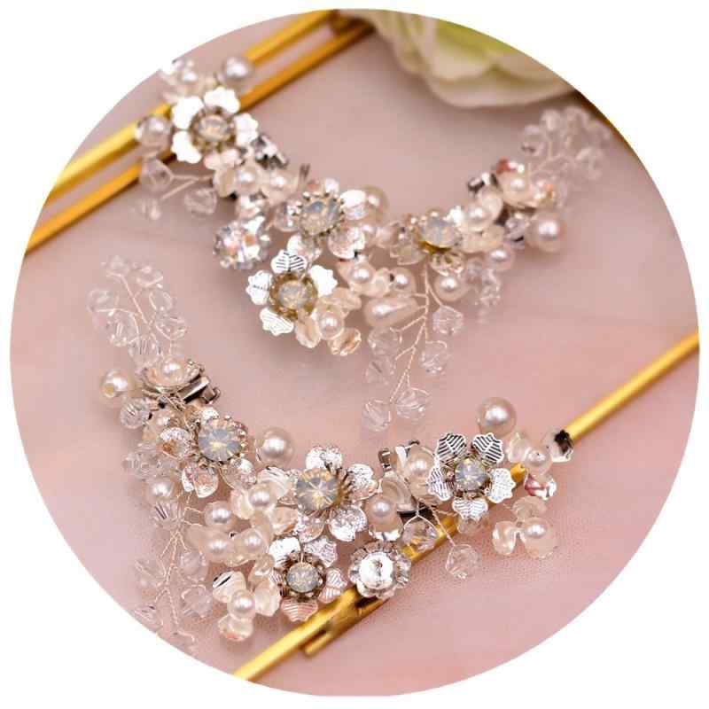 シューズアクセサリー レディース シュー 靴飾り ブライダル 結婚式 披露宴 二次会 パール パールモチーフ 合金 メタル ビジュー キラキラ 華やか エレガント 高級感 かわいい 着脱式 パンプス オールシーズン