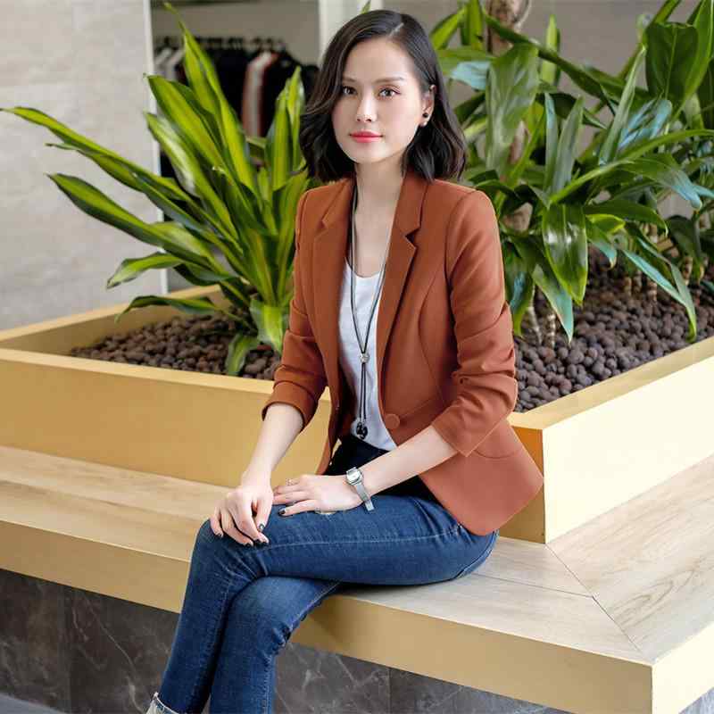 テーラードジャケット レディース アウター 長袖 通勤 オフィス カジュアル きれいめ 秋冬 スリム ウエストマーク 切り替え アシンメトリー 薄手 軽量 ポリエステル コットン リネン キャラメル グリーン ブラック