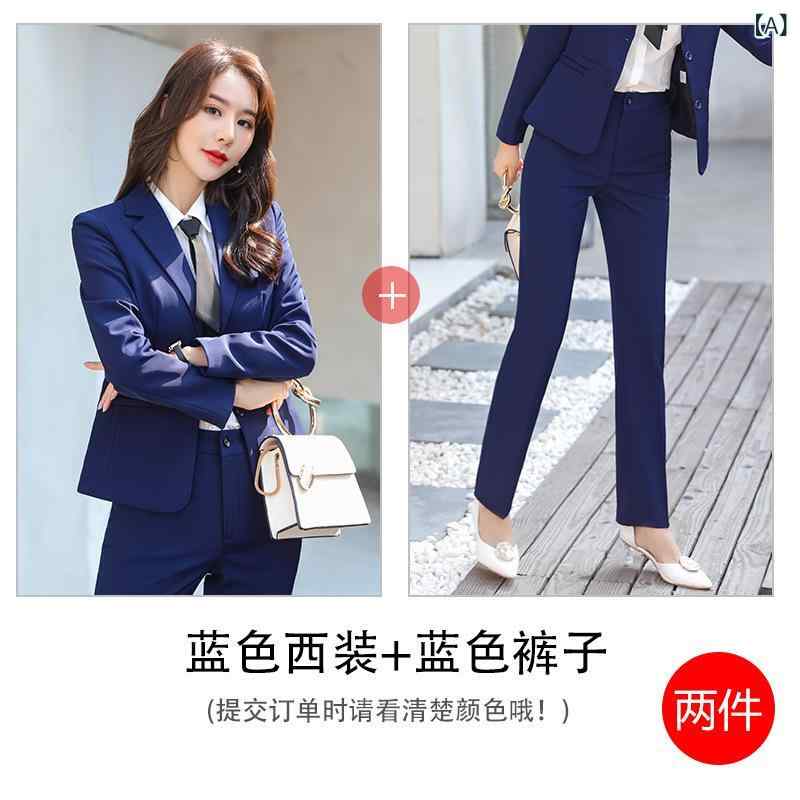 ビジネススーツ レディース テーラードジャケット ロングパンツ スカート 上下セット 通勤 フォーマル 清楚 上品 無地 秋冬 長袖 ポリエステル シワになりにくい ブラック ブルー グリーン