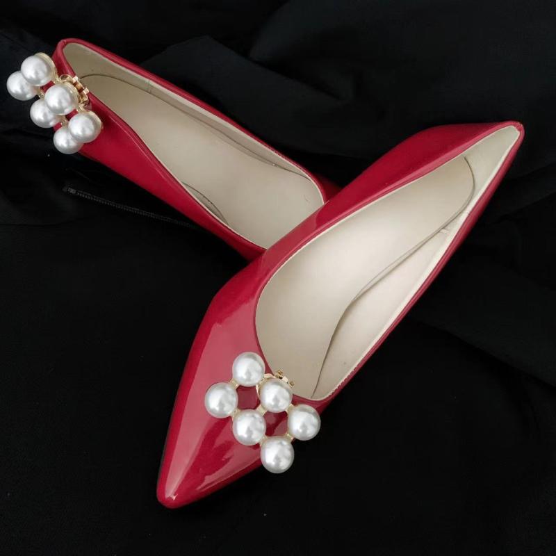 シューズアクセサリー レディース 靴飾り パンプス 結婚式 パーティー 披露宴 パール パール ビジュー 取り外し 簡単着脱 華やか おしゃれ かわいい ゴールド シルバー オールシーズン フォーマル サンダル ブーツ