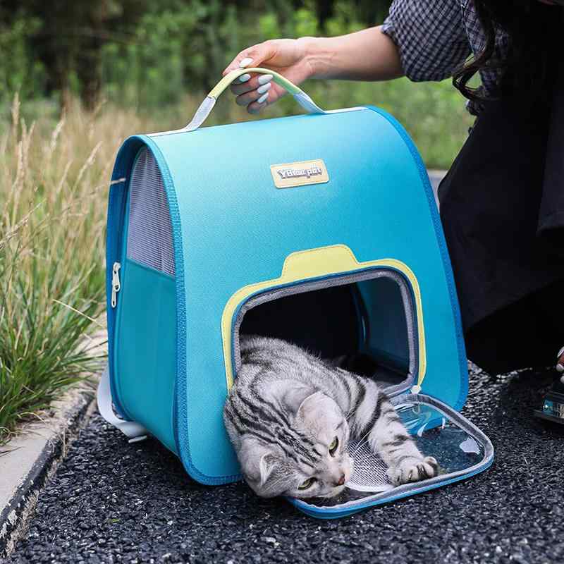 ペット キャリー バッグ リュック 犬 猫 兼用 秋冬 暖かい 保温 大容量 通気性 快適 前抱っこ 手提げ ..