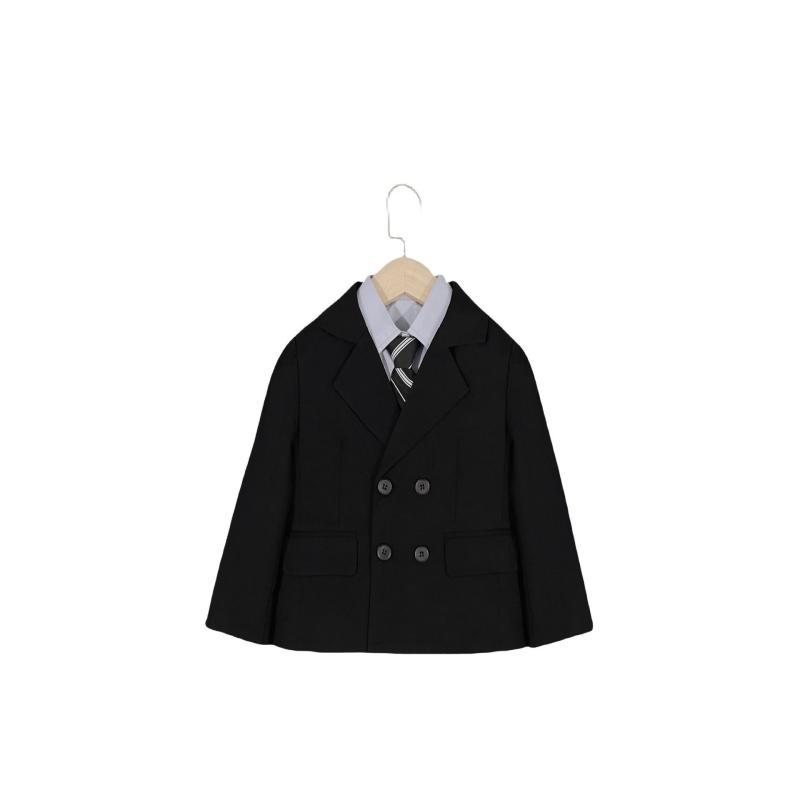 ・性別: 男の子・スタイル: 韓国・タイプ: セットアップ・対象年齢: 3〜8歳・袖丈: 長袖・パンツ丈: ロングパンツ・加工: ソフト加工・柄: 無地・主な素材: 綿・基準: ・前開き仕様: シングルボタン・カラー展開: ブラック、ダーク...