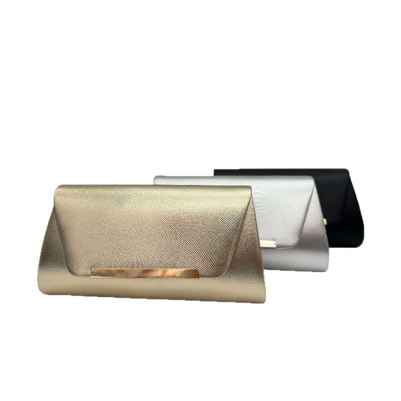 クラッチバッグ レディース ショルダーバッグ 結婚式 二次会 パーティー チャイナドレス PUレザー 合成皮革 高級感 2way 斜めがけ 肩掛け フラップ チェック柄 格子模様 ブラック ゴールド シルバー 春夏